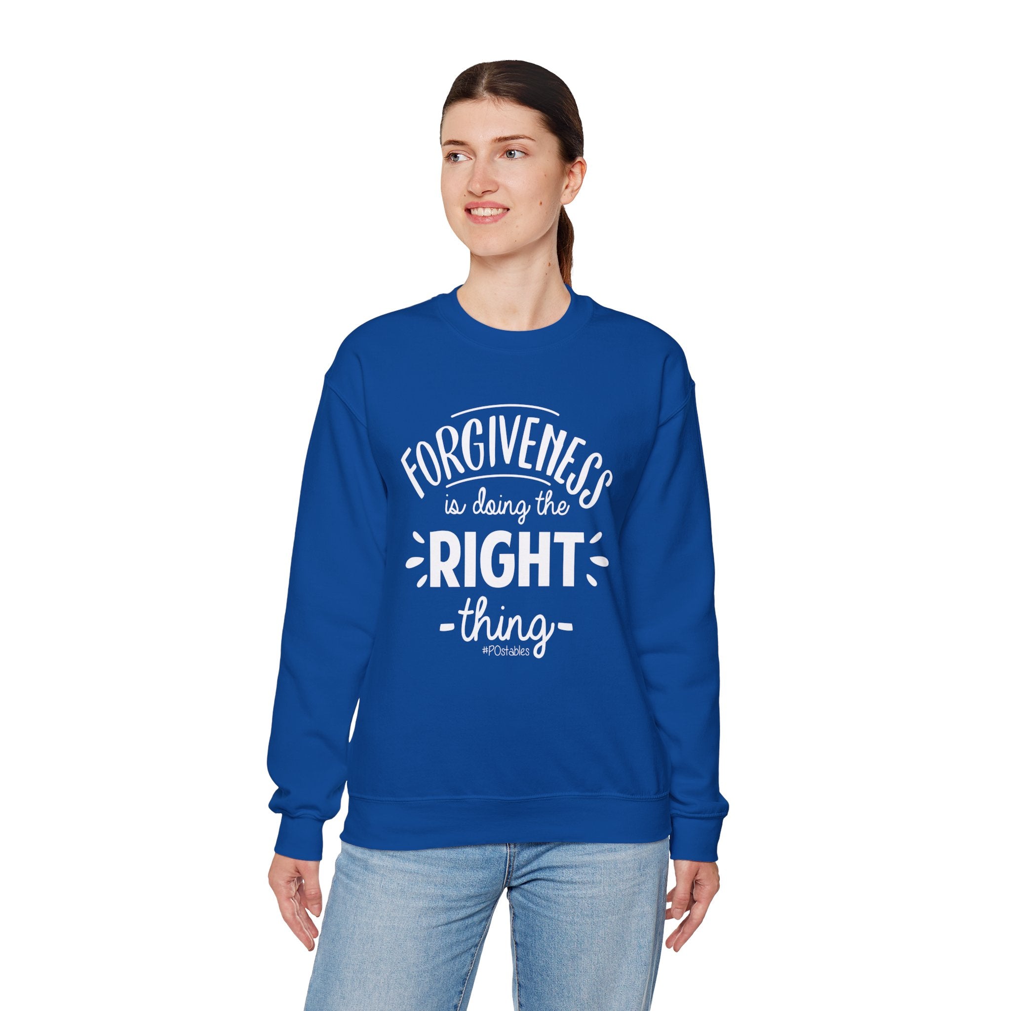 Forgiveness is Doing the Right Thing Unisex Sweatshirt