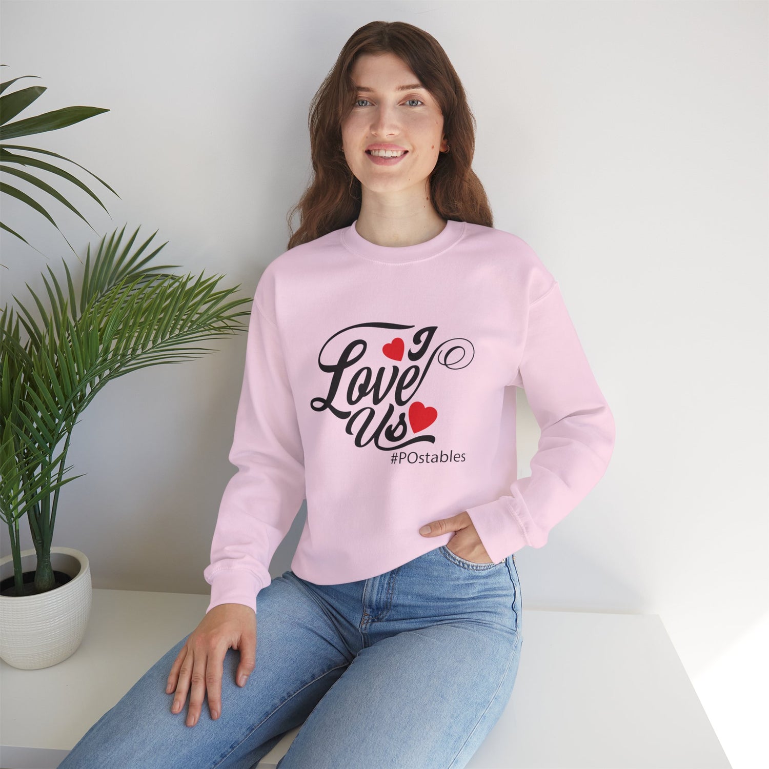 I Love Us Unisex Sweatshirt