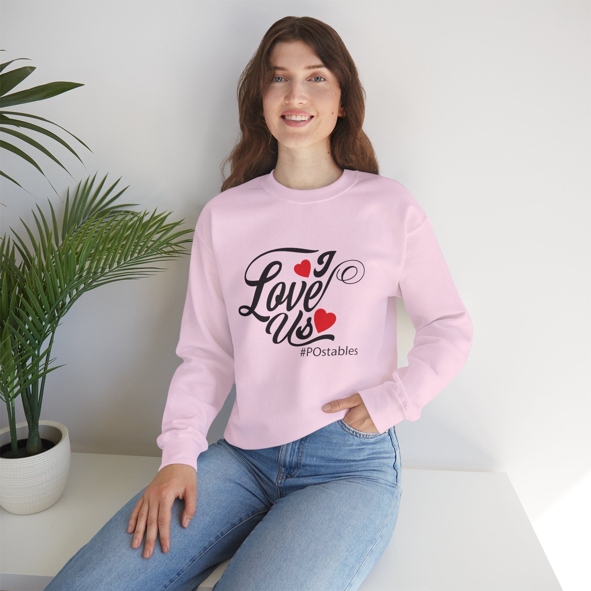 I Love Us Unisex Sweatshirt