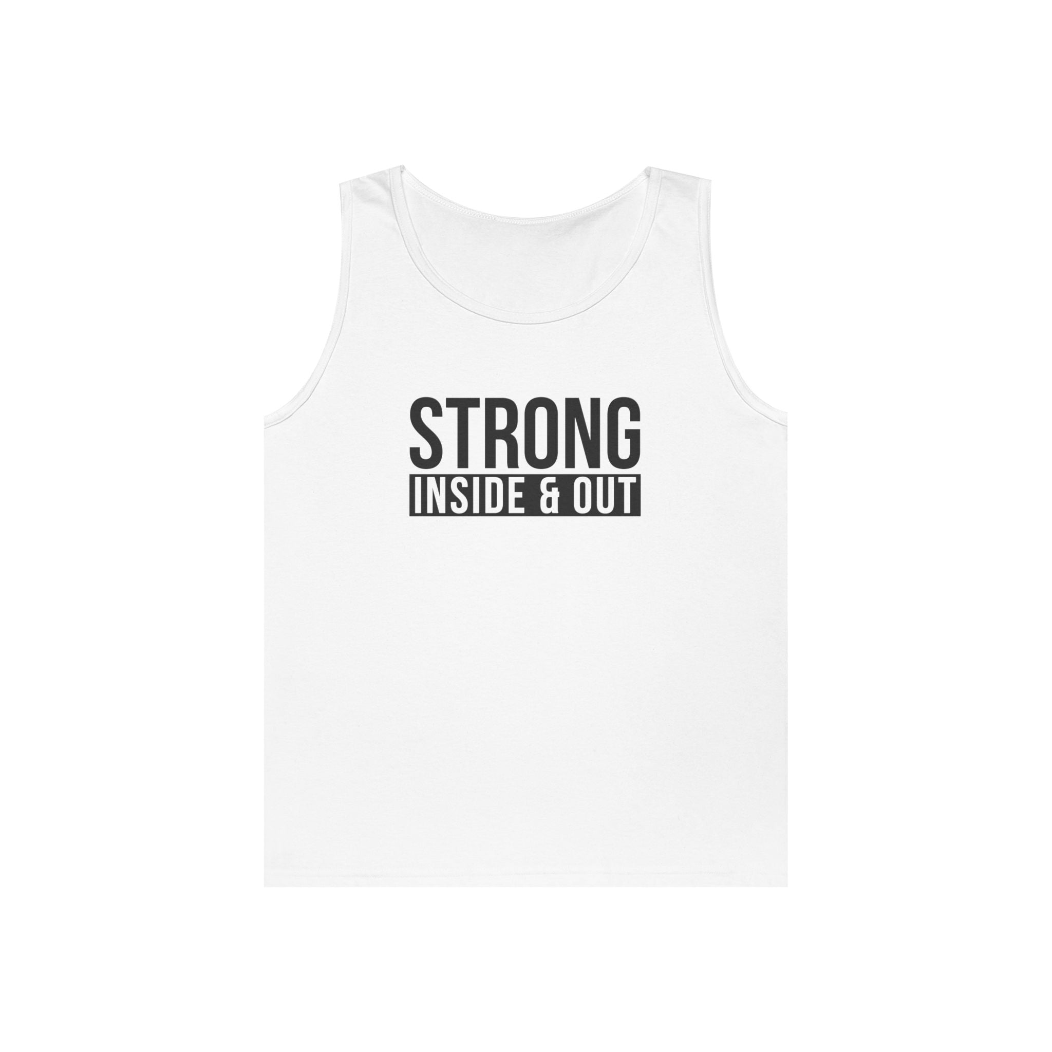 Strong Inside & Out Unisex Heavy Cotton Tank Top