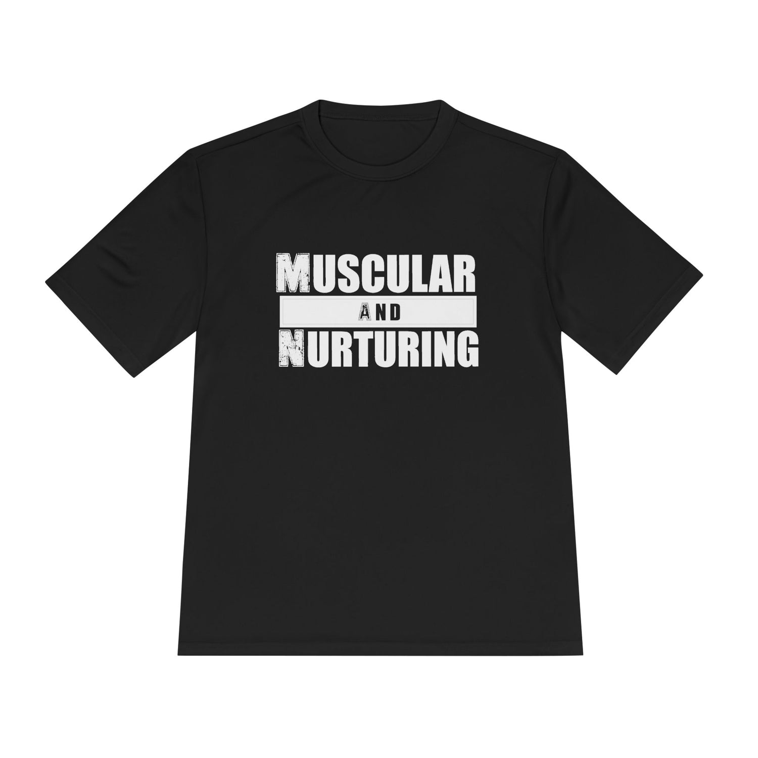 Muscular and Nurturing Unisex Moisture Wicking Tee