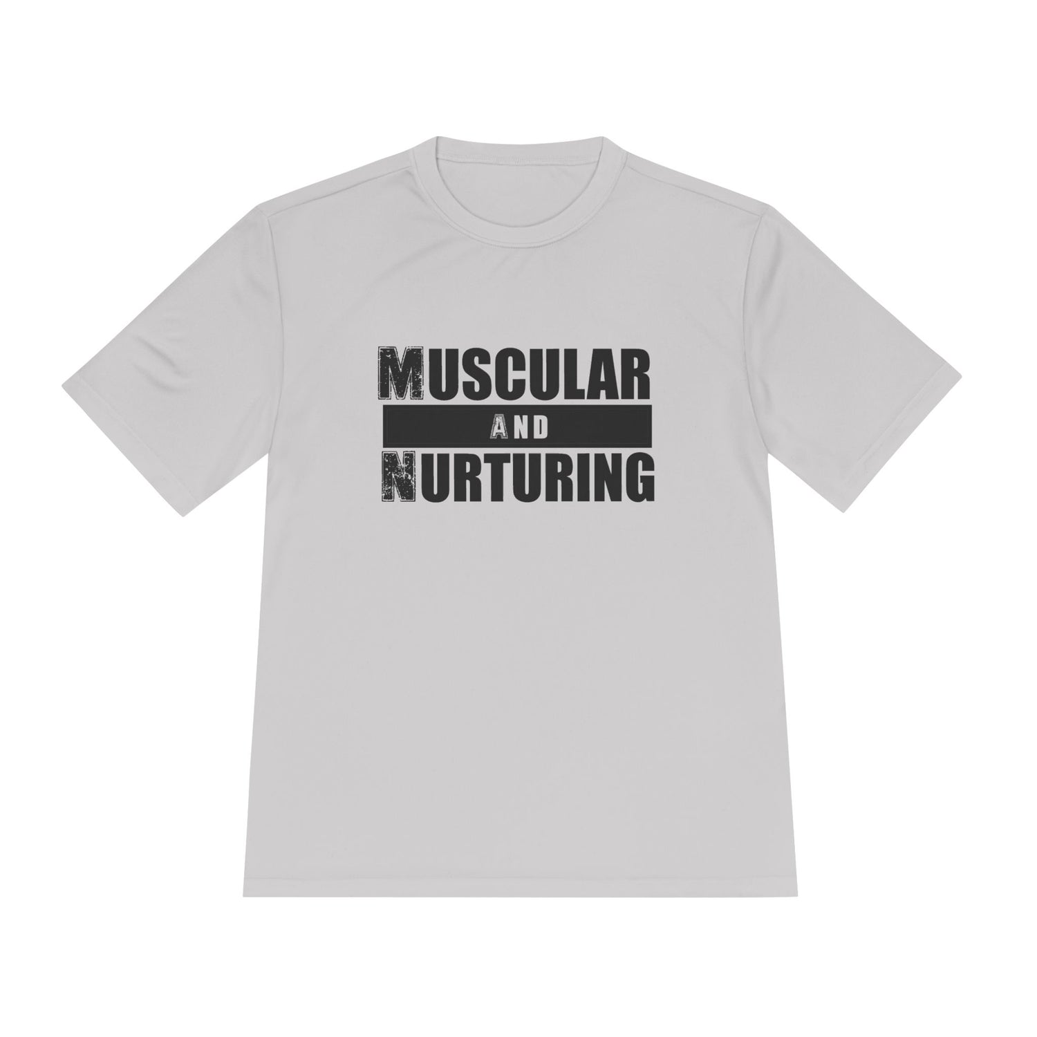 Muscular and Nurturing Unisex Moisture Wicking Tee