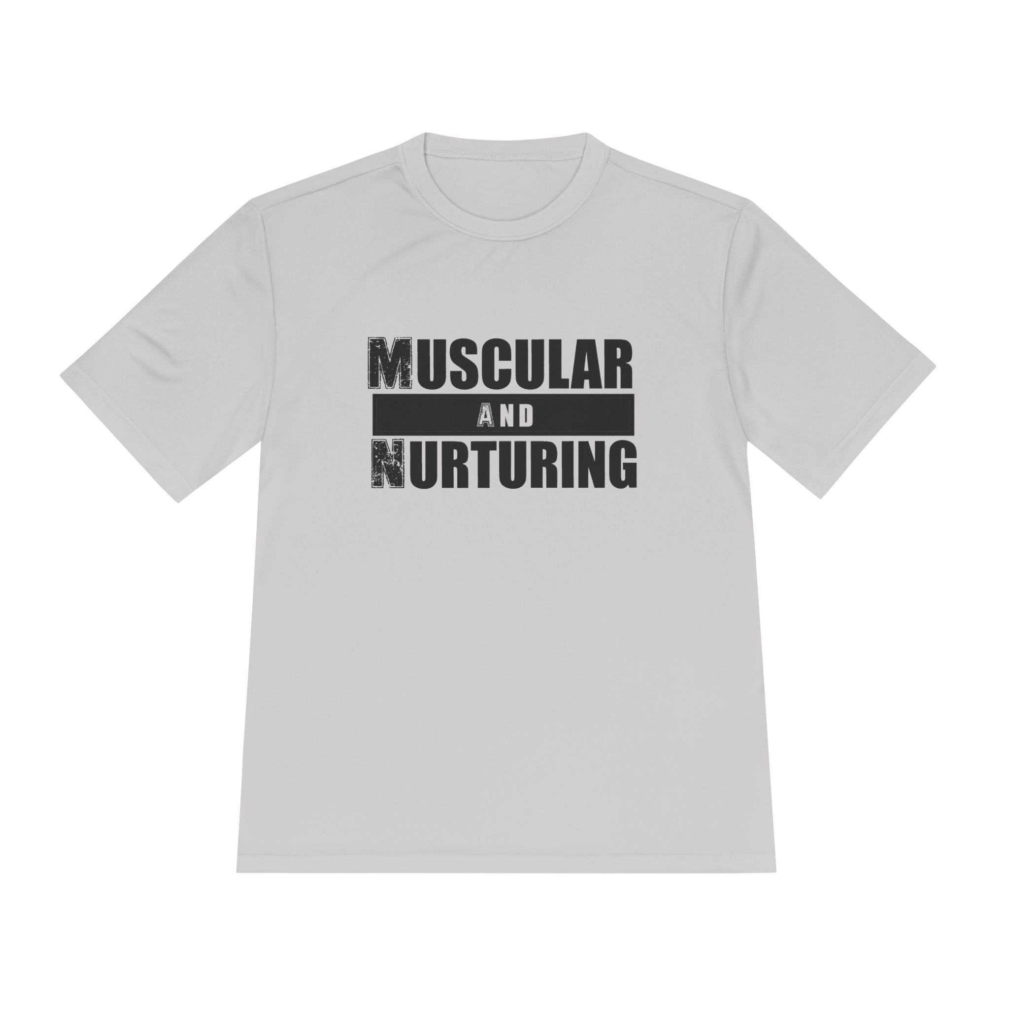Muscular and Nurturing Unisex Moisture Wicking Tee