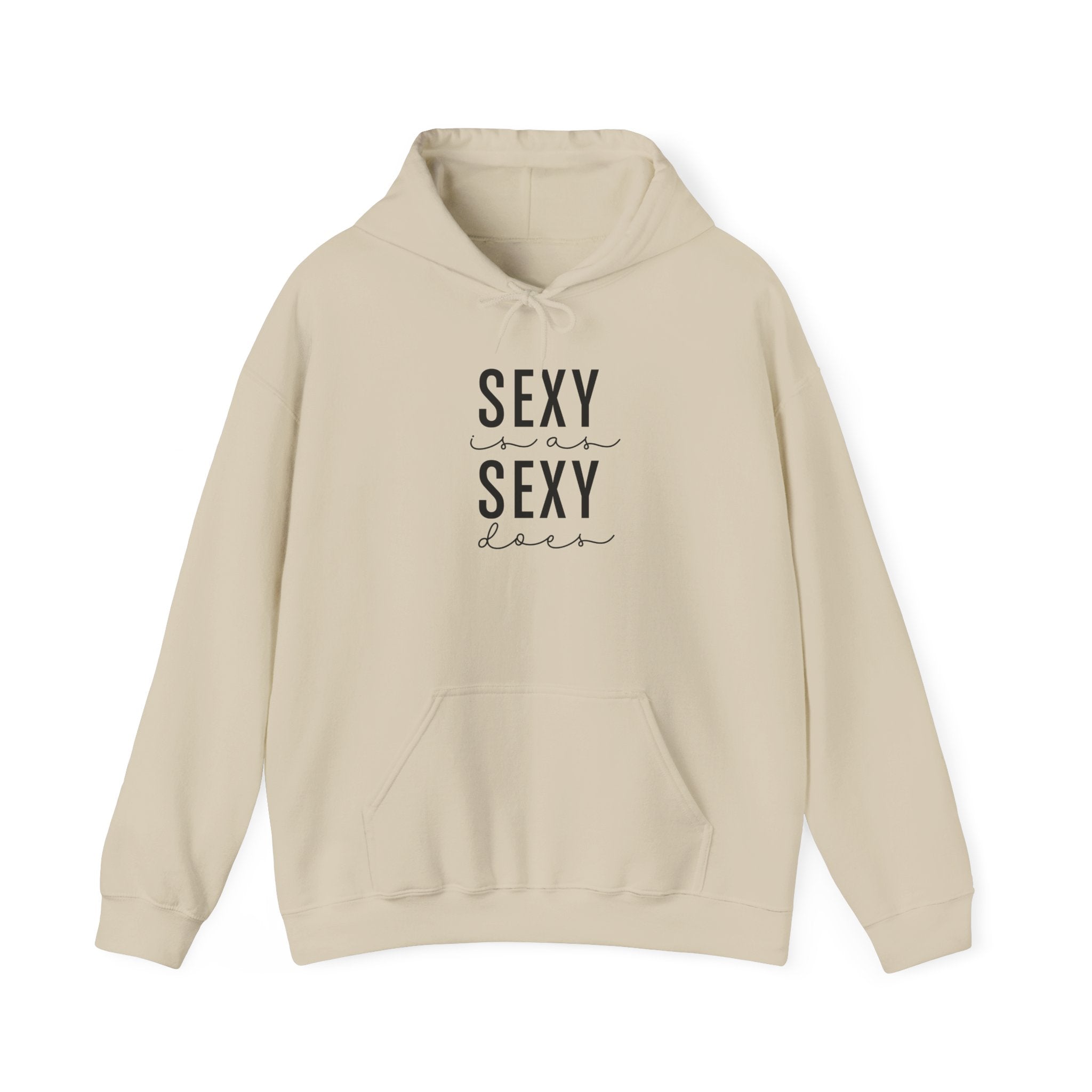 Trendy Hoodie: "Sexy as a Sexy Dad" Unisex Blend Sweatshirt