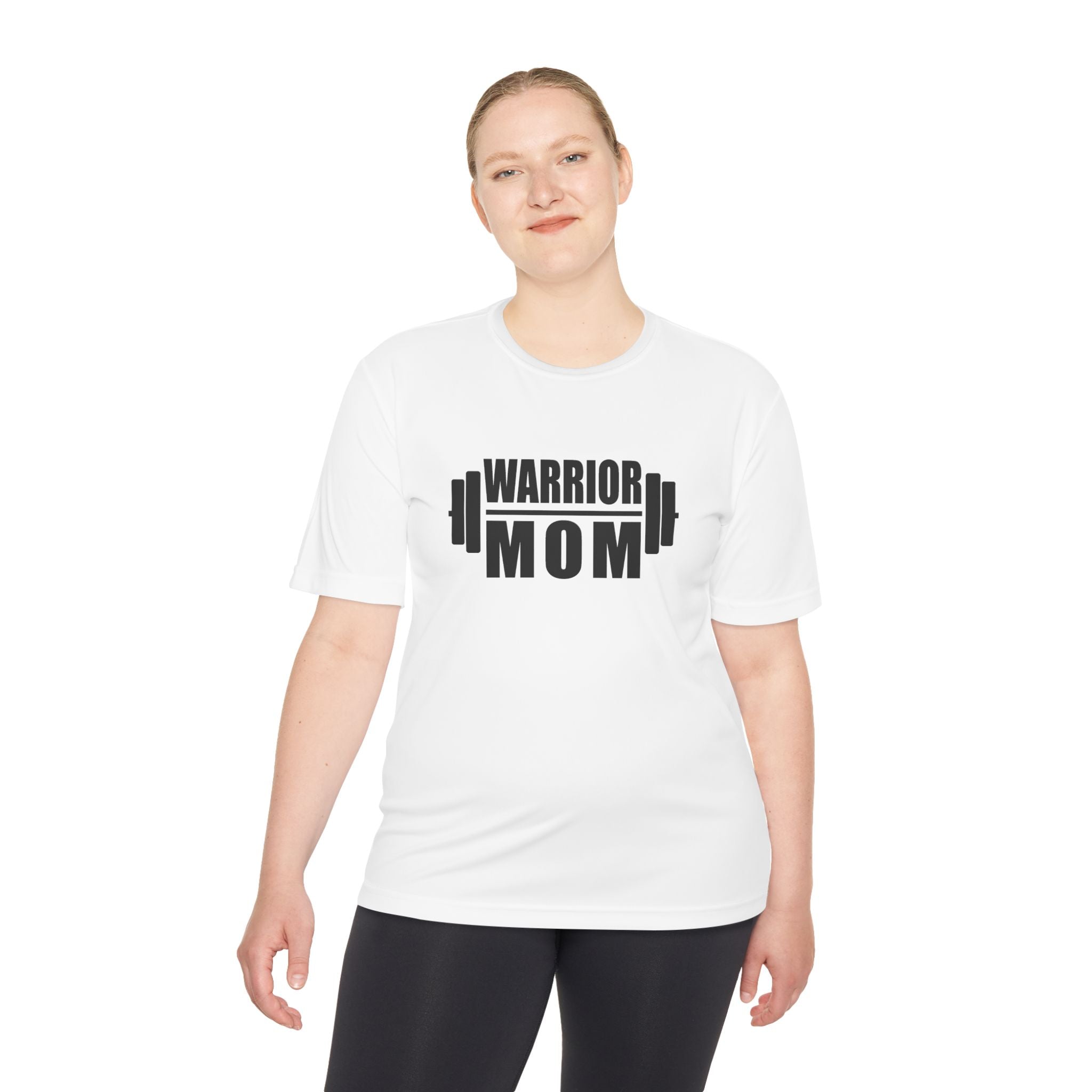 Warrior Mom Moisture Wicking Tee - Ideal for Fitness Enthusiasts