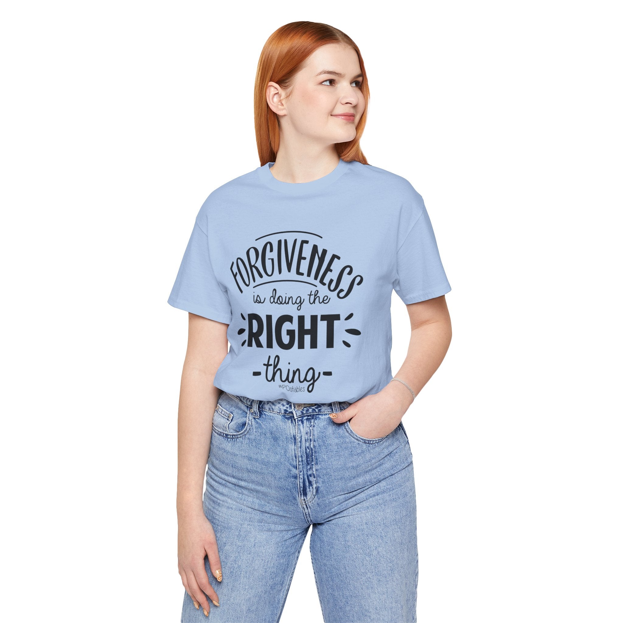 Forgiveness is Doing the Right Thing Unisex Shirt