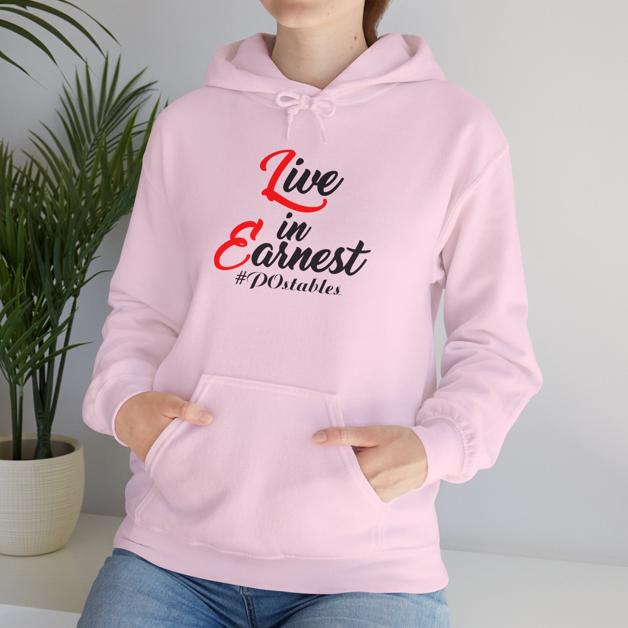 Live in Earnest Unisex Hoodie