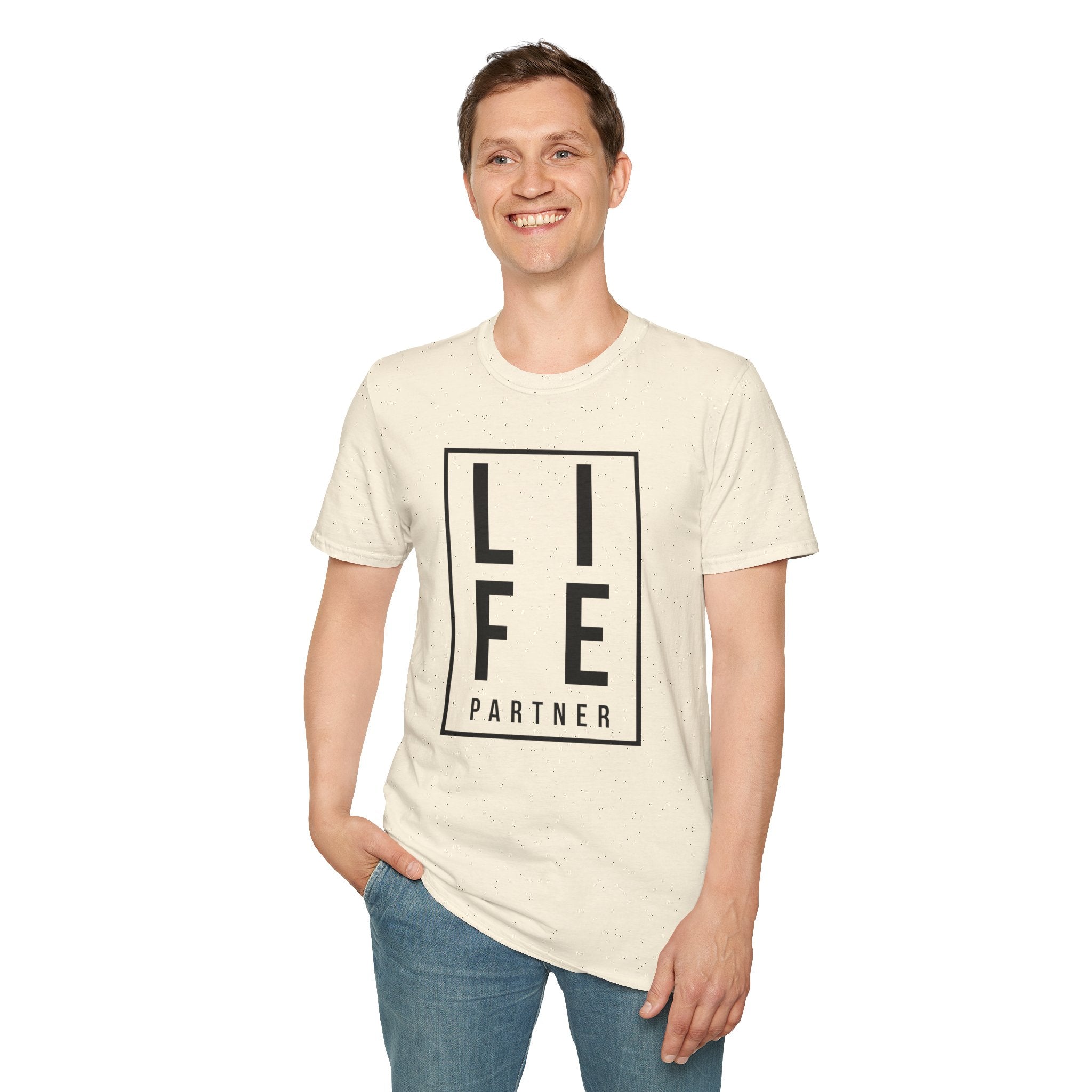 Unisex Softstyle T-Shirt - Life Partner Graphic Tee