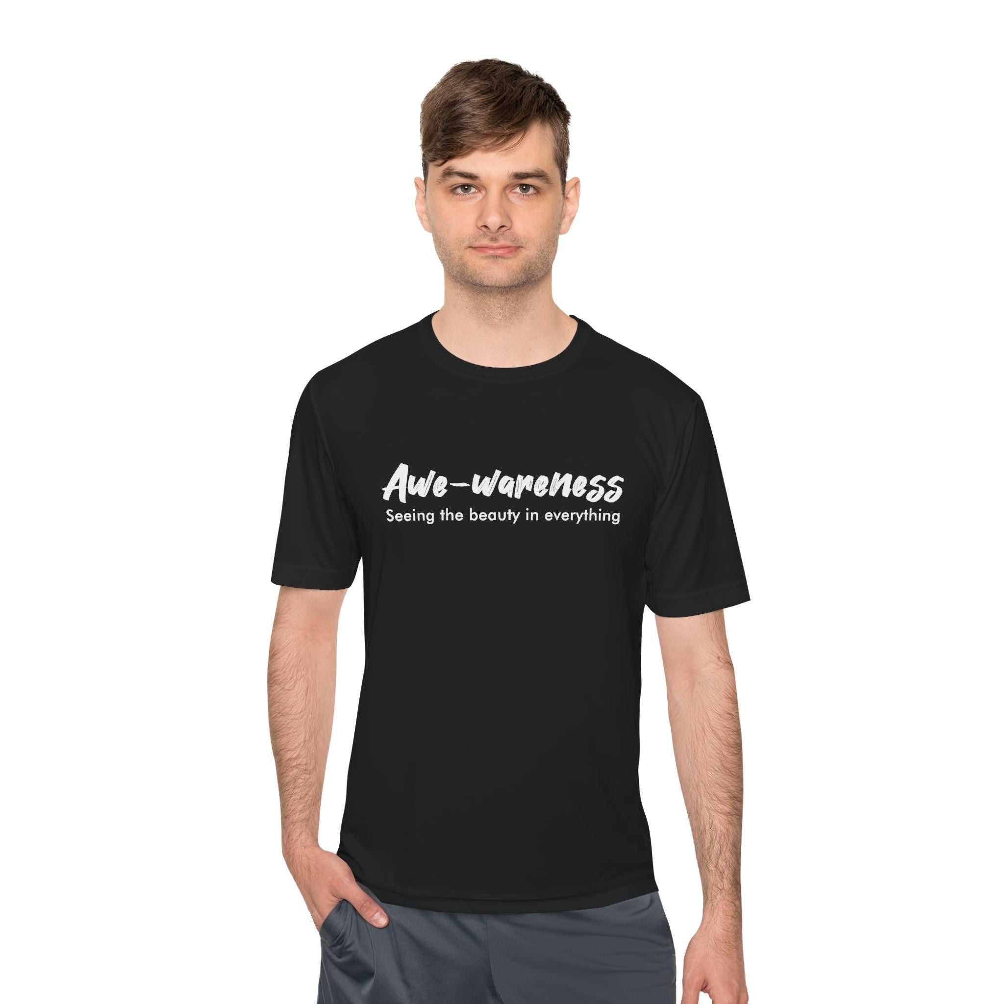 Awe-Wareness Unisex Moisture Wicking Tee - See the Beauty in Everything