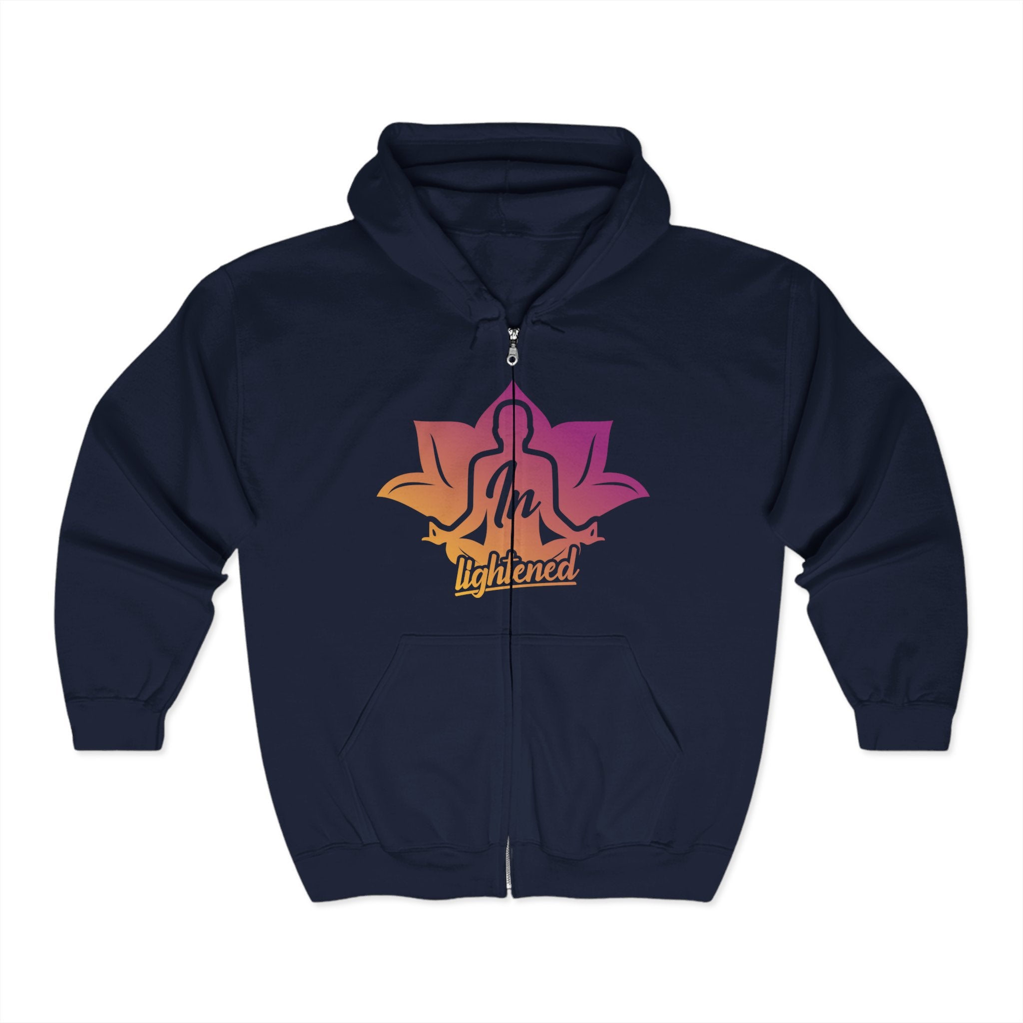 InLightened Unisex Zip Hoodie