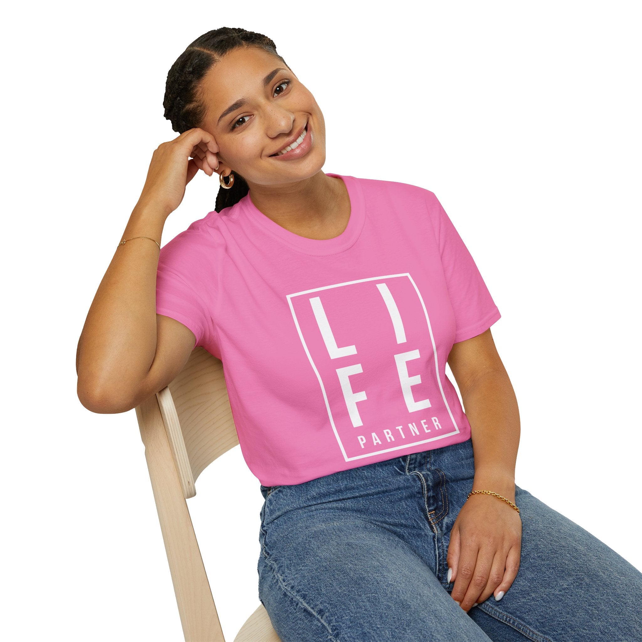 Unisex Softstyle T-Shirt - Life Partner Graphic Tee