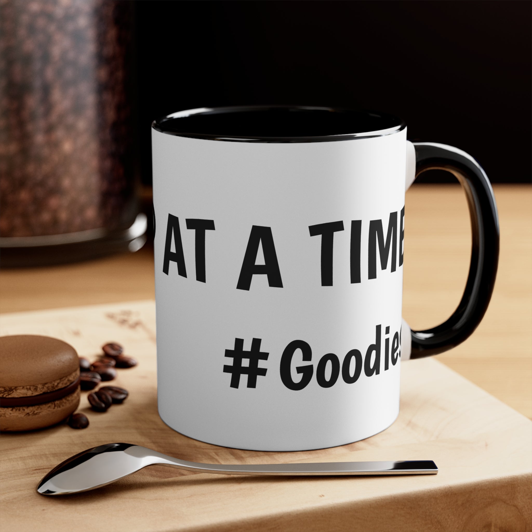 One Steep at a Time Accent Mug