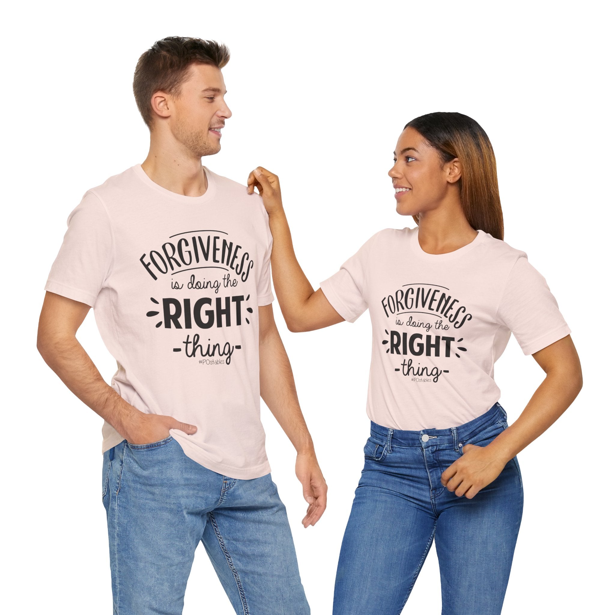 Forgiveness is Doing the Right Thing Unisex Shirt
