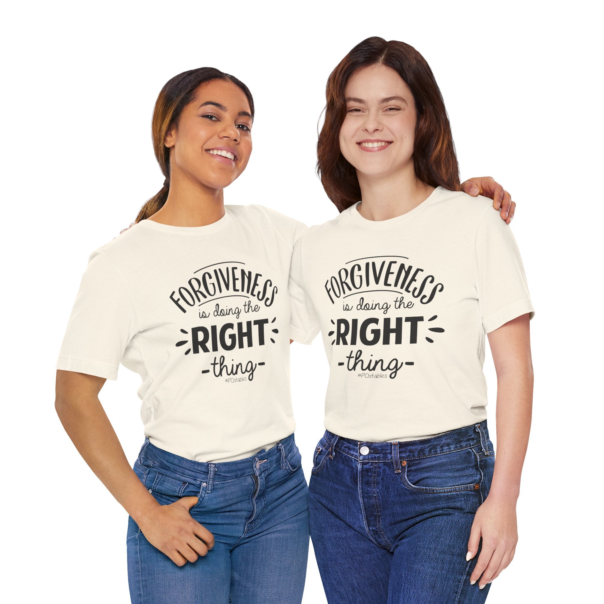 Forgiveness is Doing the Right Thing Unisex Shirt