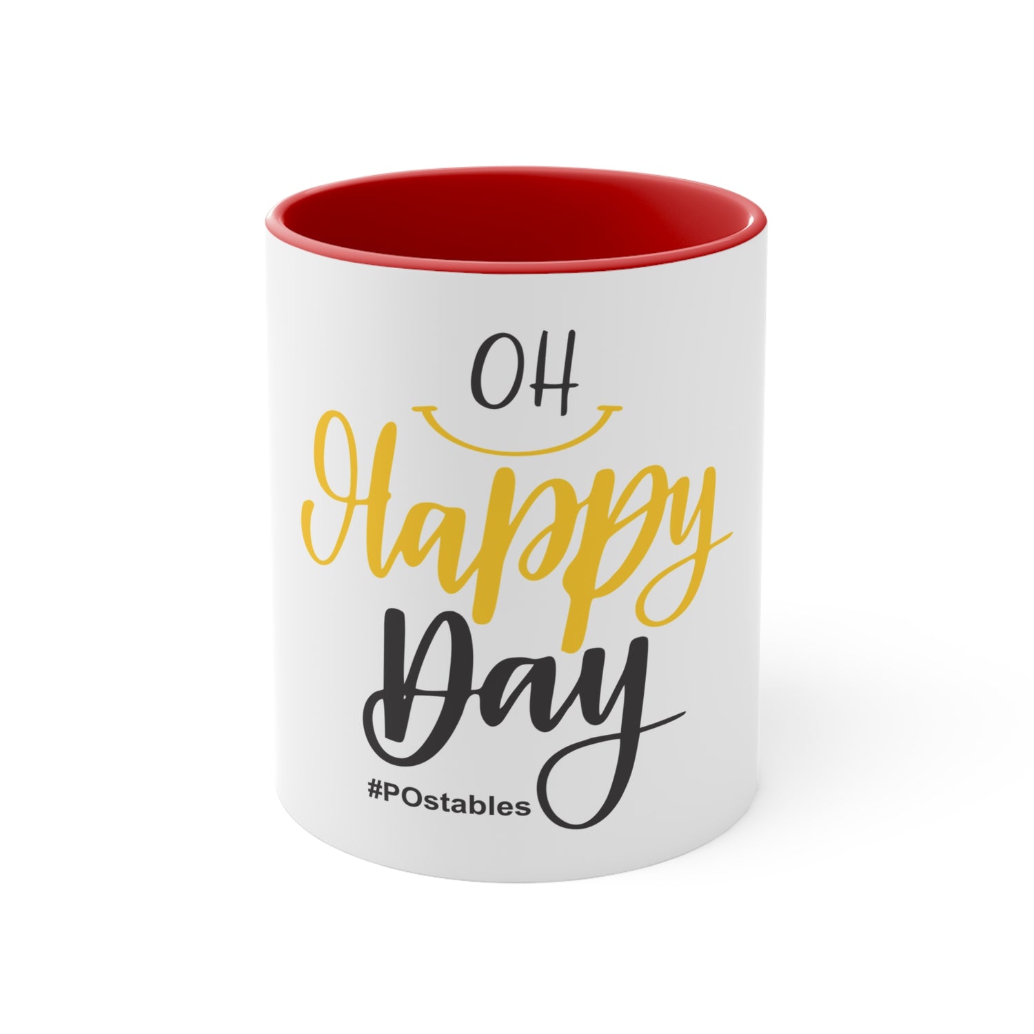Oh Happy Day Accent Mug