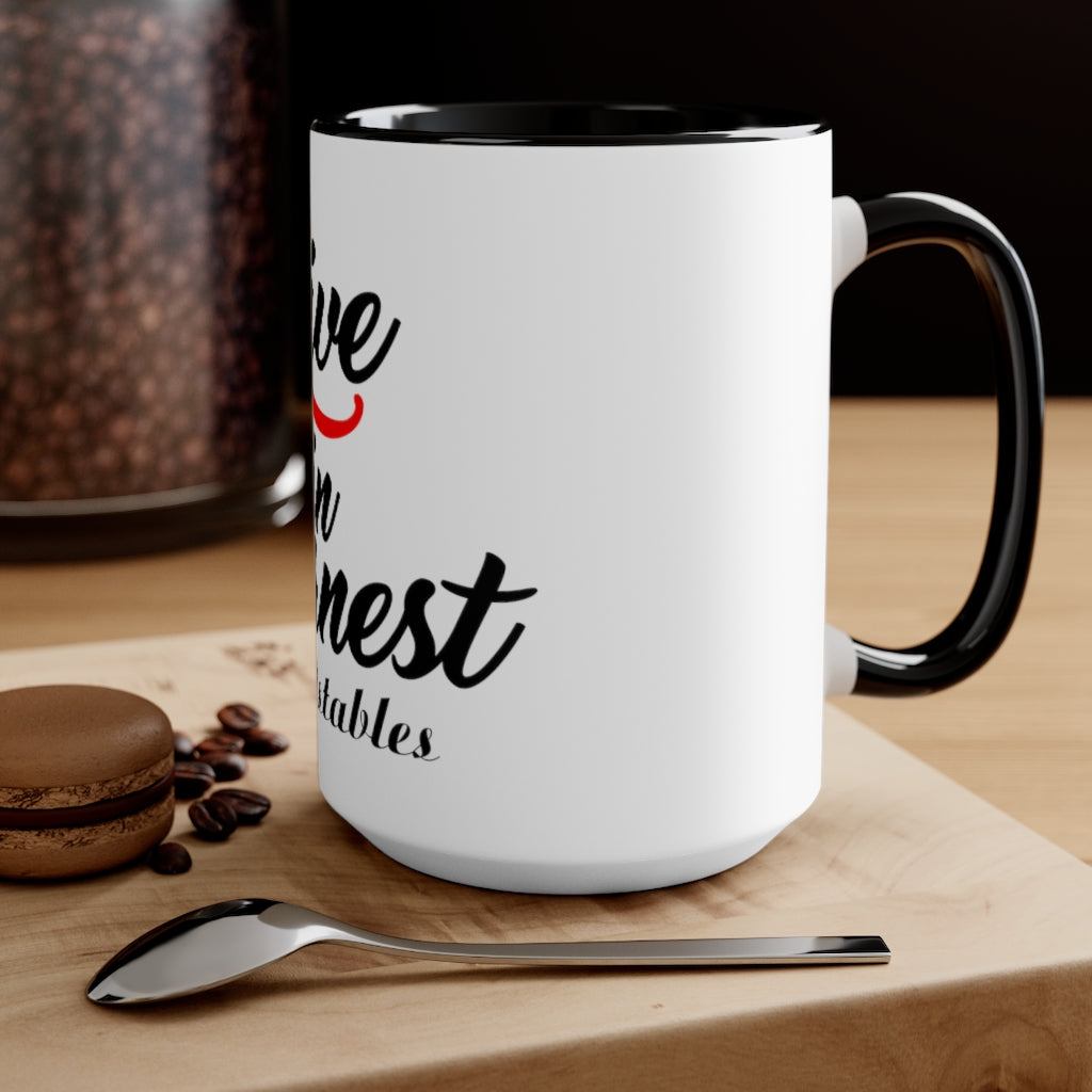 Live in Earnest Accent Mug