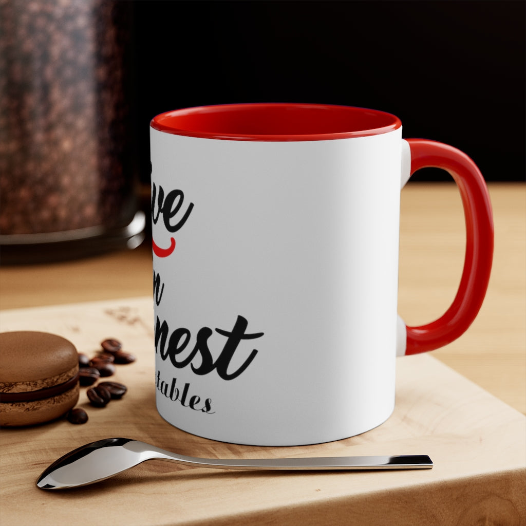Live in Earnest Accent Mug