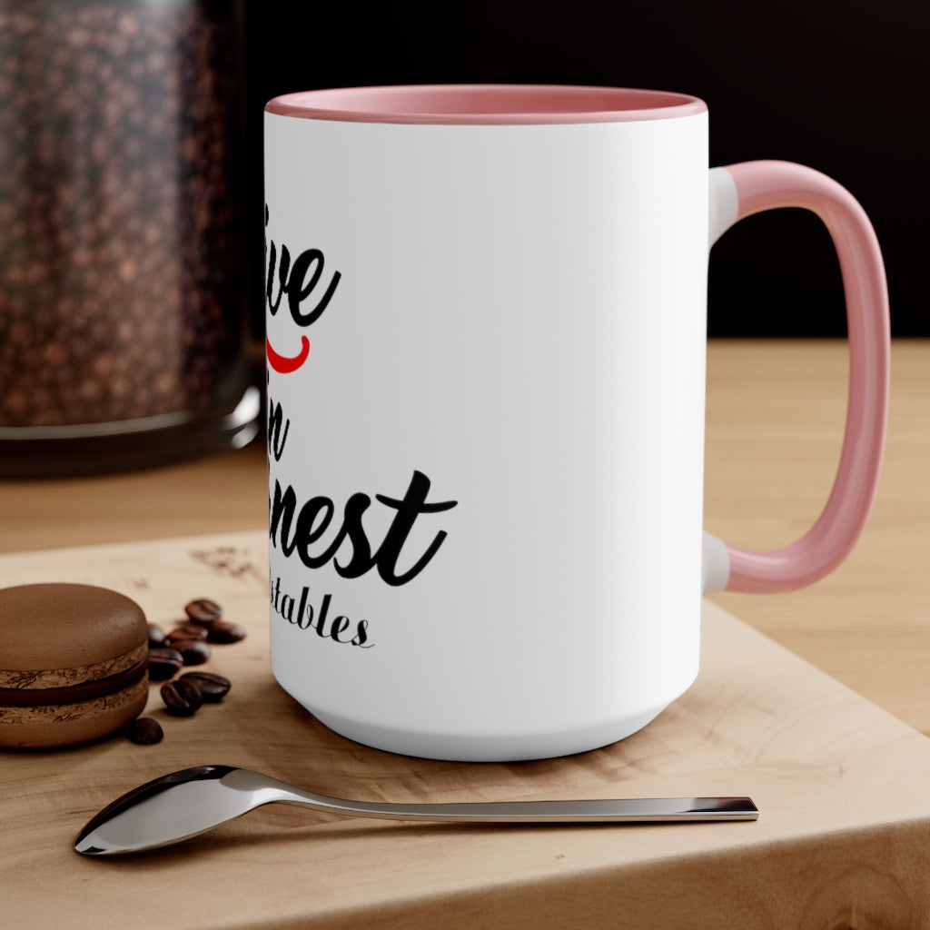 Live in Earnest Accent Mug