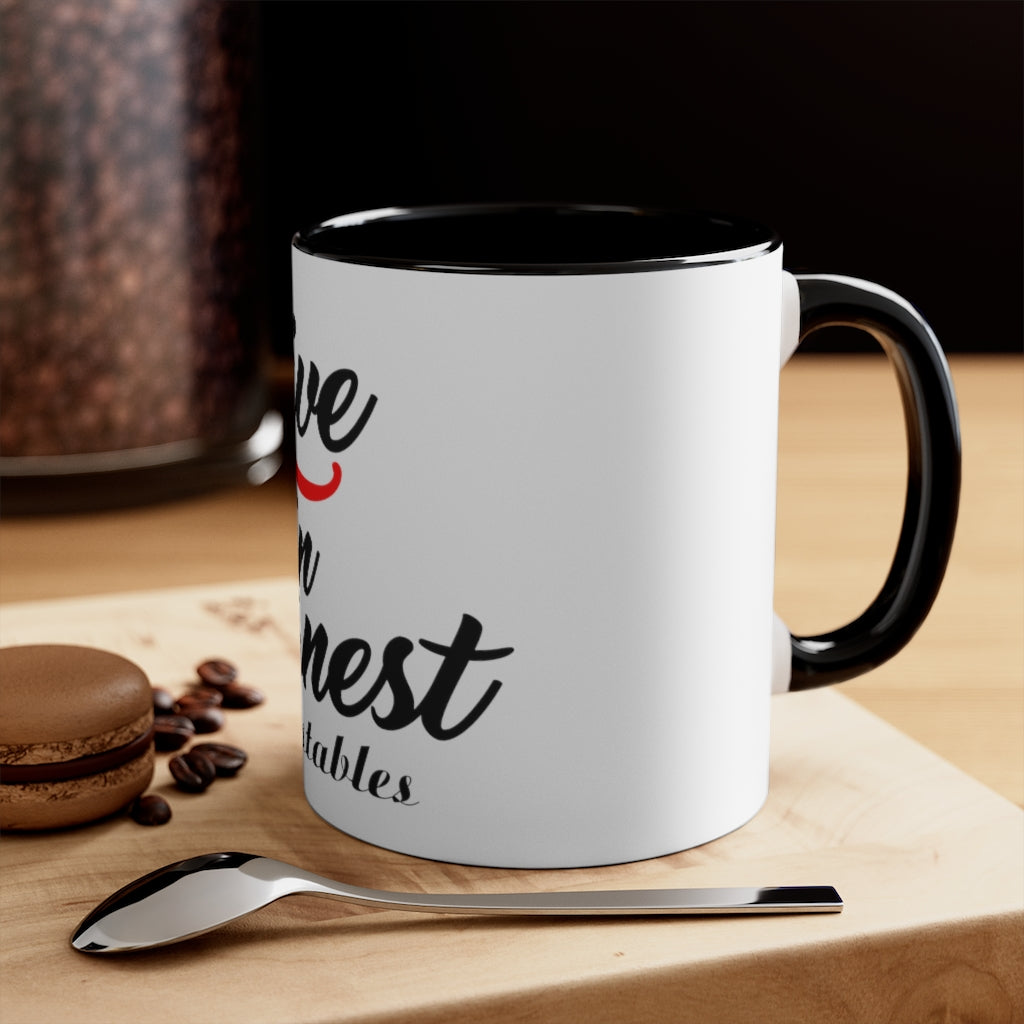 Live in Earnest Accent Mug