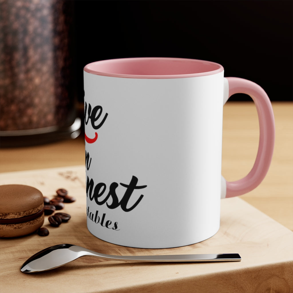 Live in Earnest Accent Mug