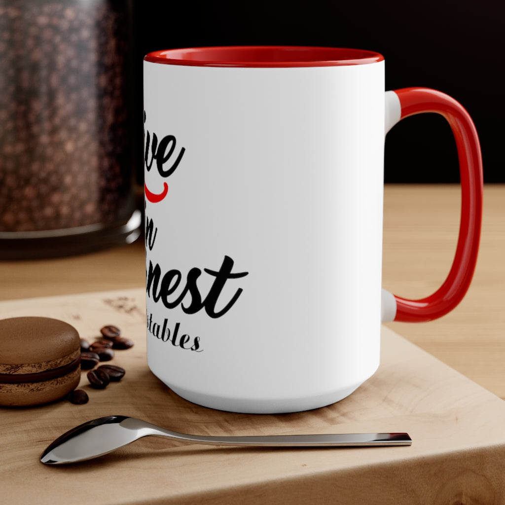 Live in Earnest Accent Mug