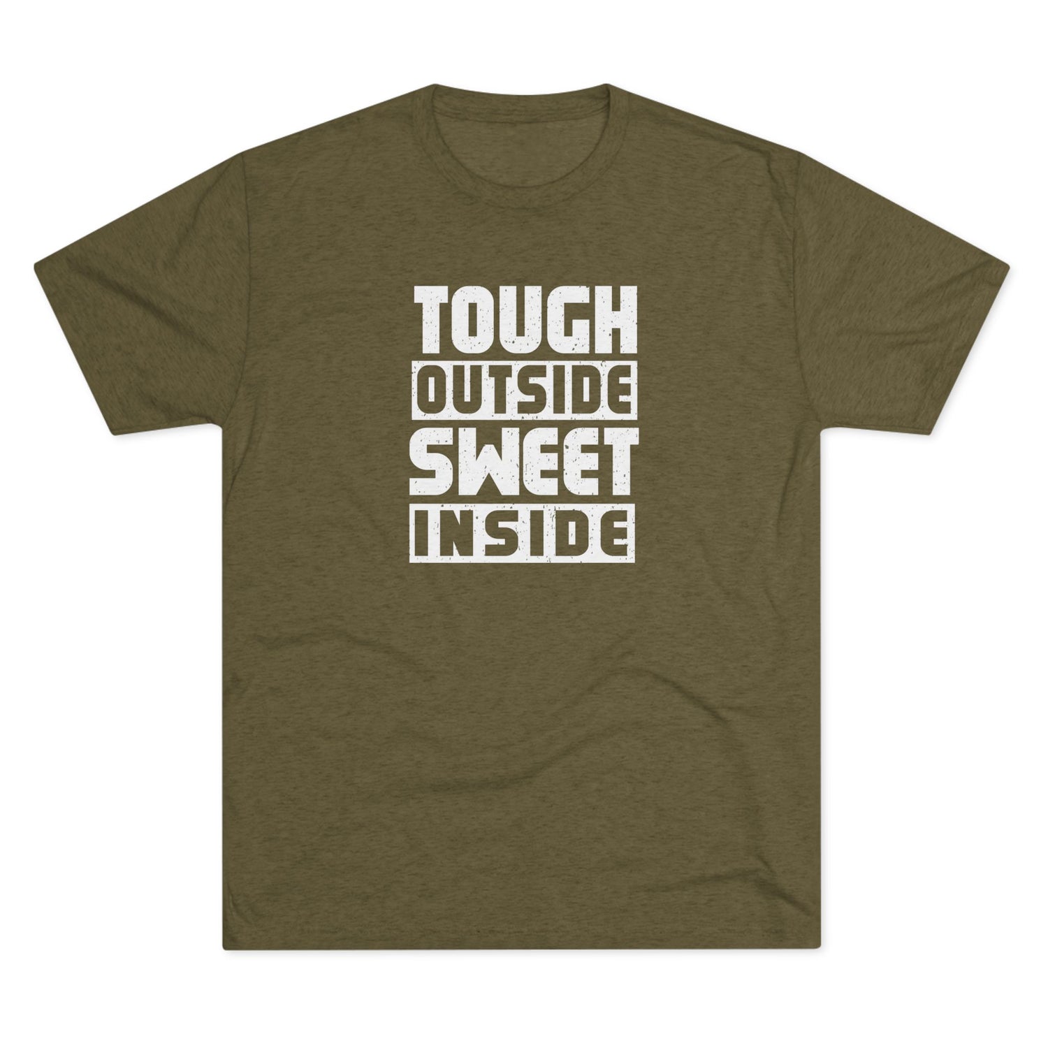 Tough Unisex Tri-Blend Crew Tee