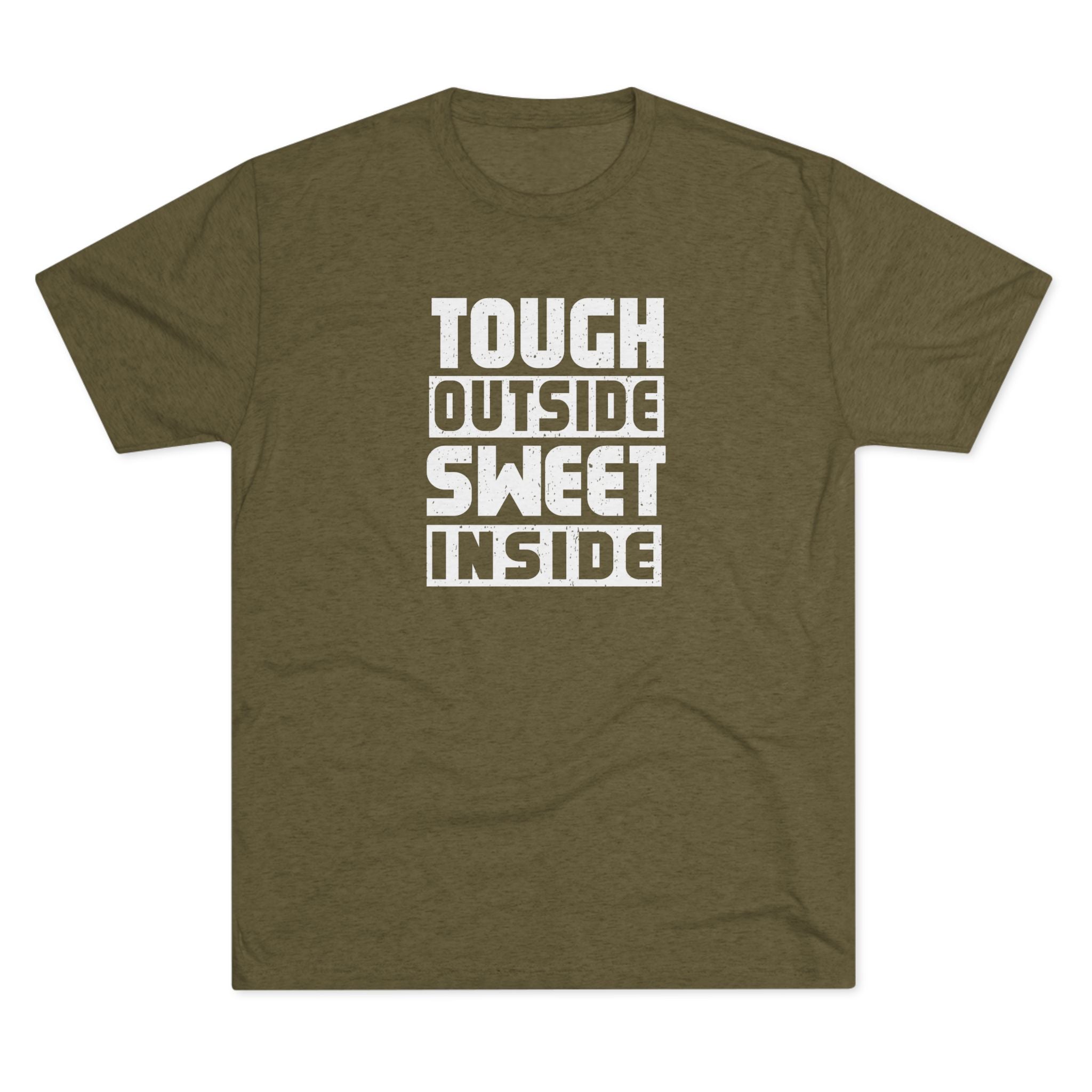 Tough Unisex Tri-Blend Crew Tee