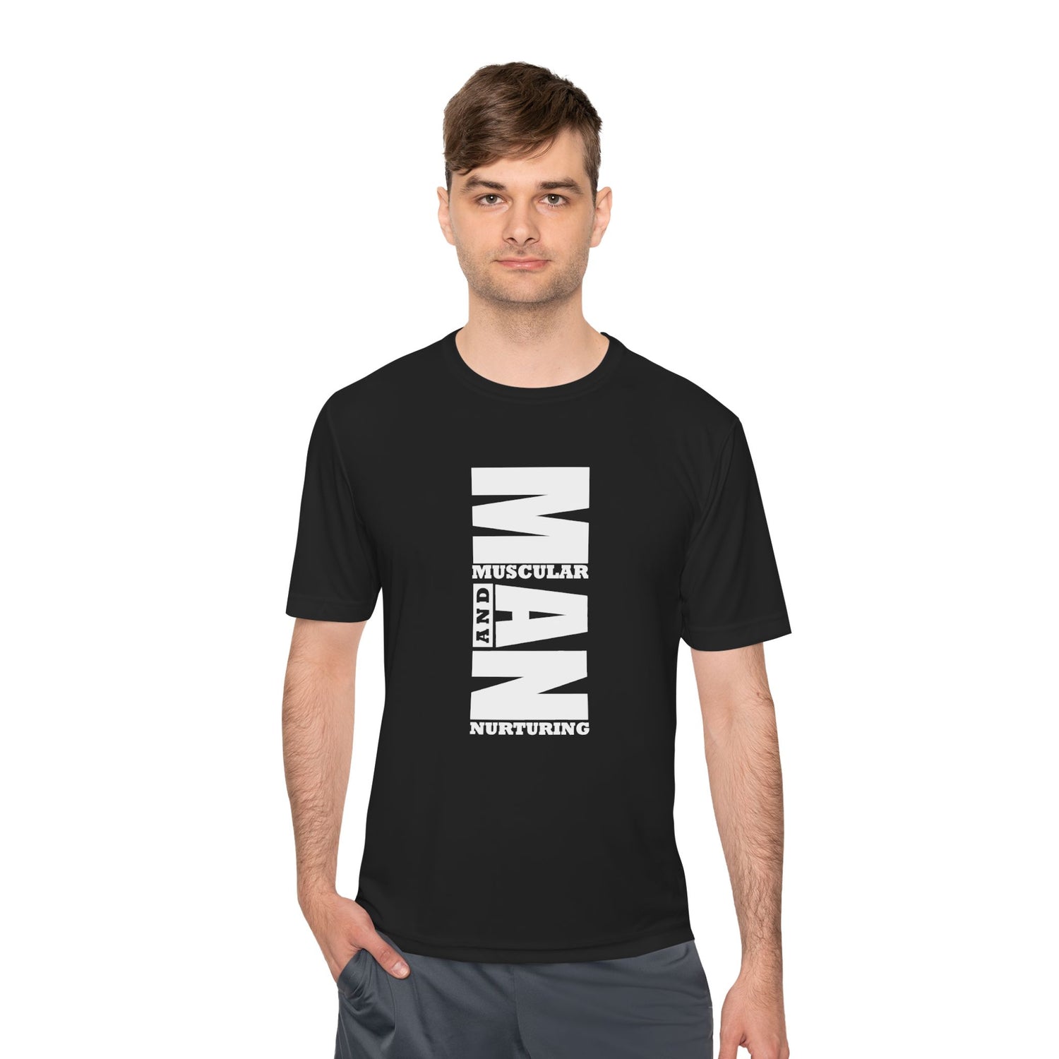 MAN Unisex Moisture Wicking Tee