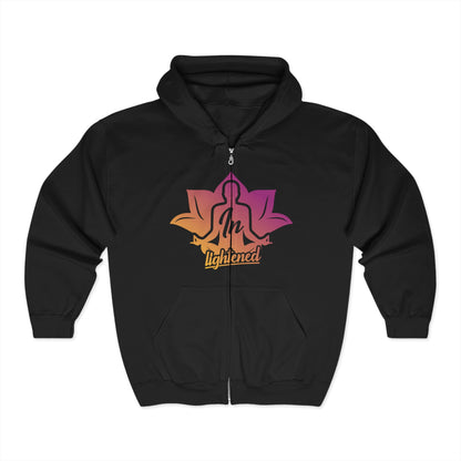 InLightened Unisex Zip Hoodie