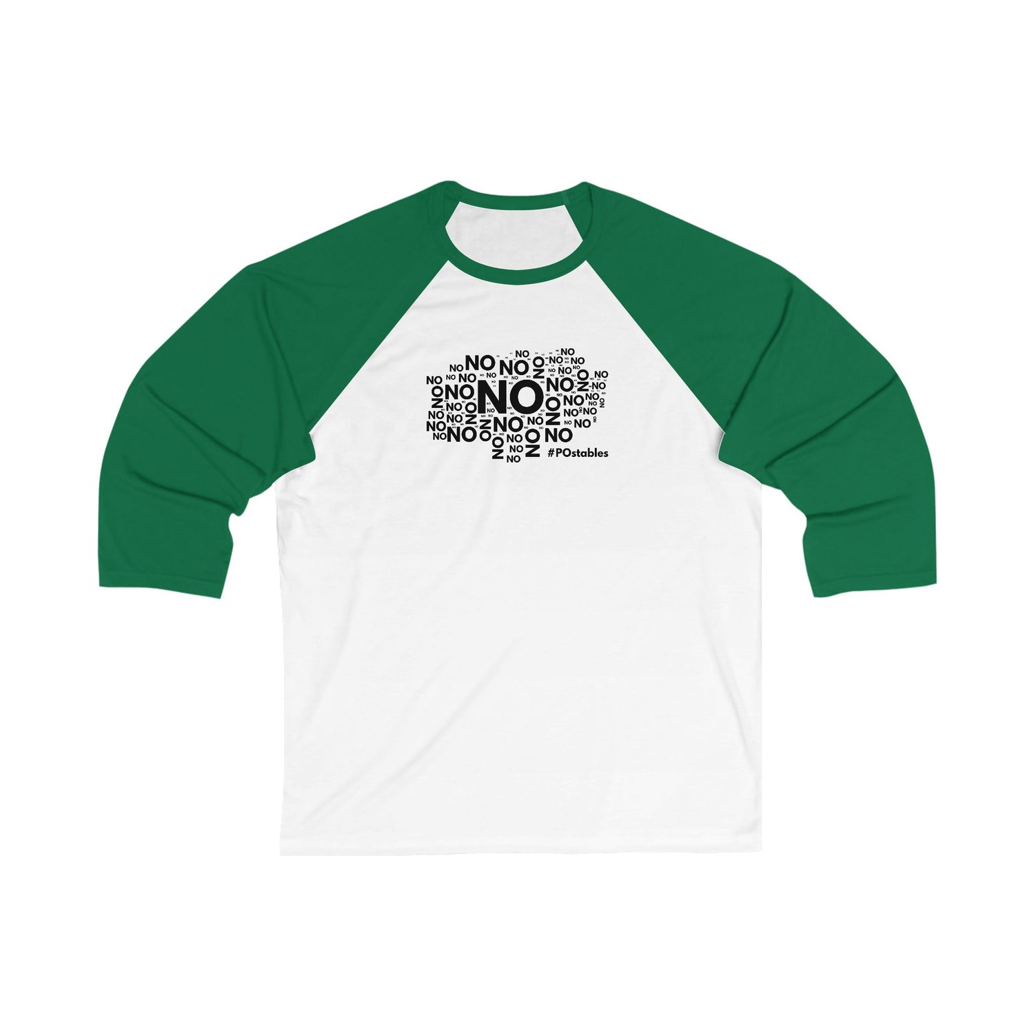No No No Unisex Baseball Shirt