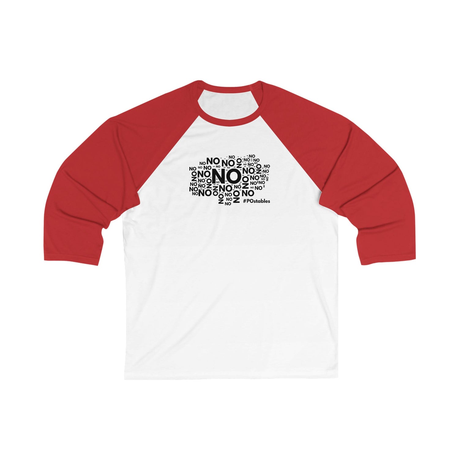 No No No Unisex Baseball Shirt