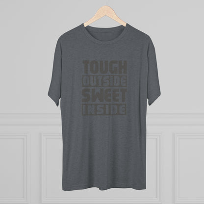 Tough Unisex Tri-Blend Crew Tee