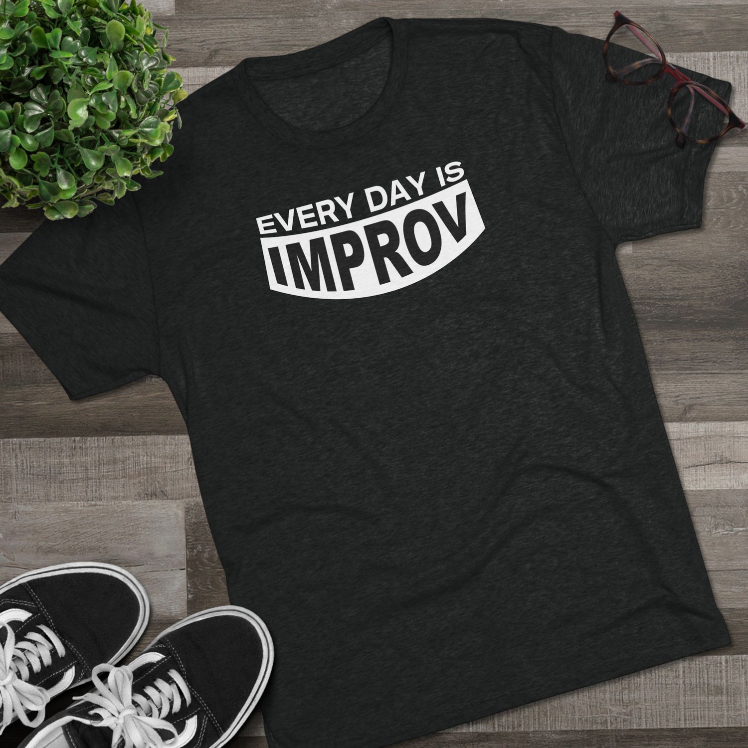 Improv Unisex Tri-Blend Crew Tee