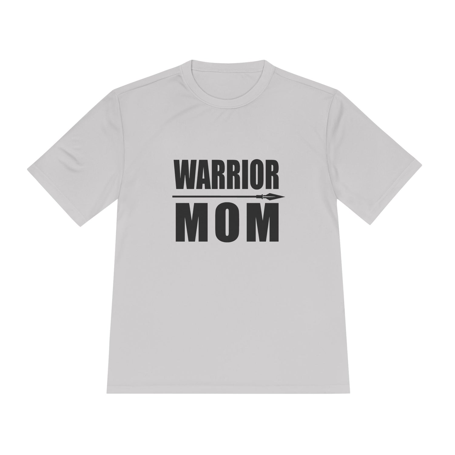 Warrior Mom Moisture Wicking Tee - Activewear for Strong Mothers