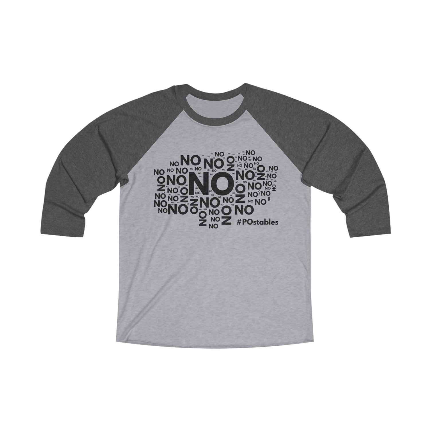 No No No Unisex Baseball Shirt