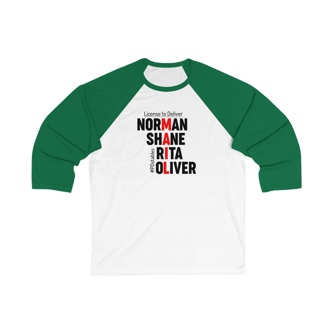 MAIL Unisex Baseball Shirt