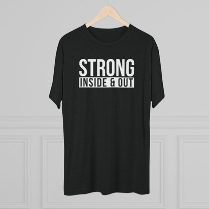 Strong Unisex Tri-Blend Crew Tee