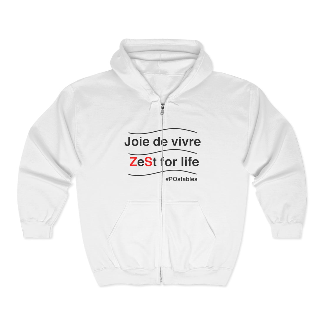 ZeSt for Life Unisex Zip Hoodie