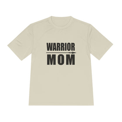 Warrior Mom Moisture Wicking Tee - Activewear for Strong Mothers