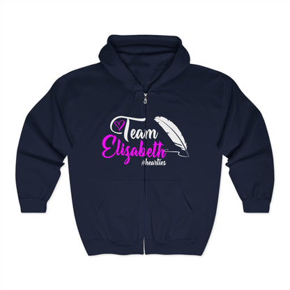 Team Elizabeth Unisex Zip Hoodie