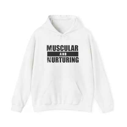 Muscular and Nurturing Unisex Hoodie