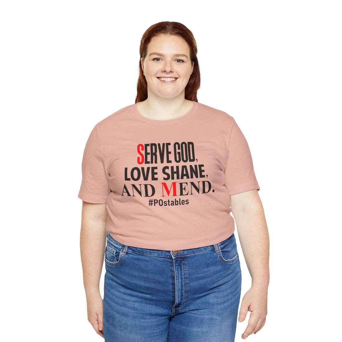 Serve God, Love Shane, and Mend Unisex Shirt