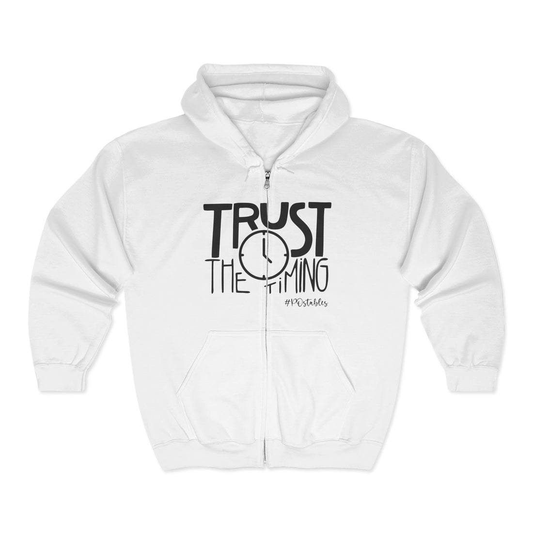 Trust the Timing Unisex Zip Hoodie