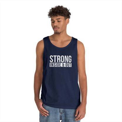 Strong Inside &amp; Out Unisex Heavy Cotton Tank Top