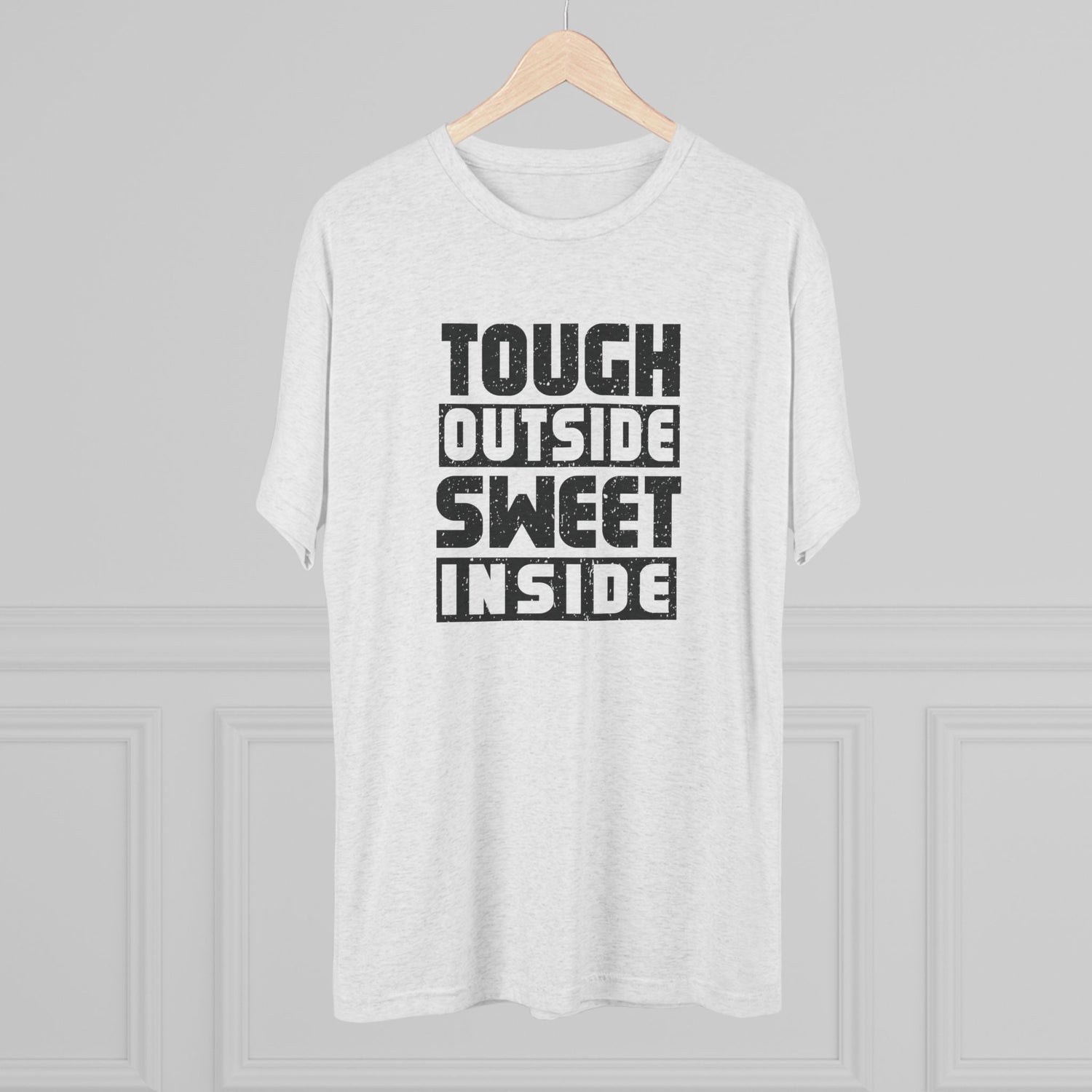 Tough Unisex Tri-Blend Crew Tee