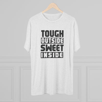 Tough Unisex Tri-Blend Crew Tee