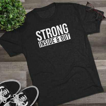 Strong Unisex Tri-Blend Crew Tee