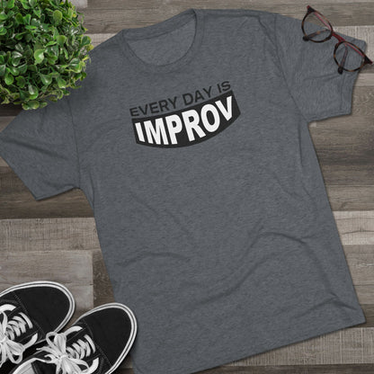 Improv Unisex Tri-Blend Crew Tee