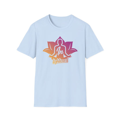 Mindfulness Lotus Unisex T-Shirt - In Lightened Design