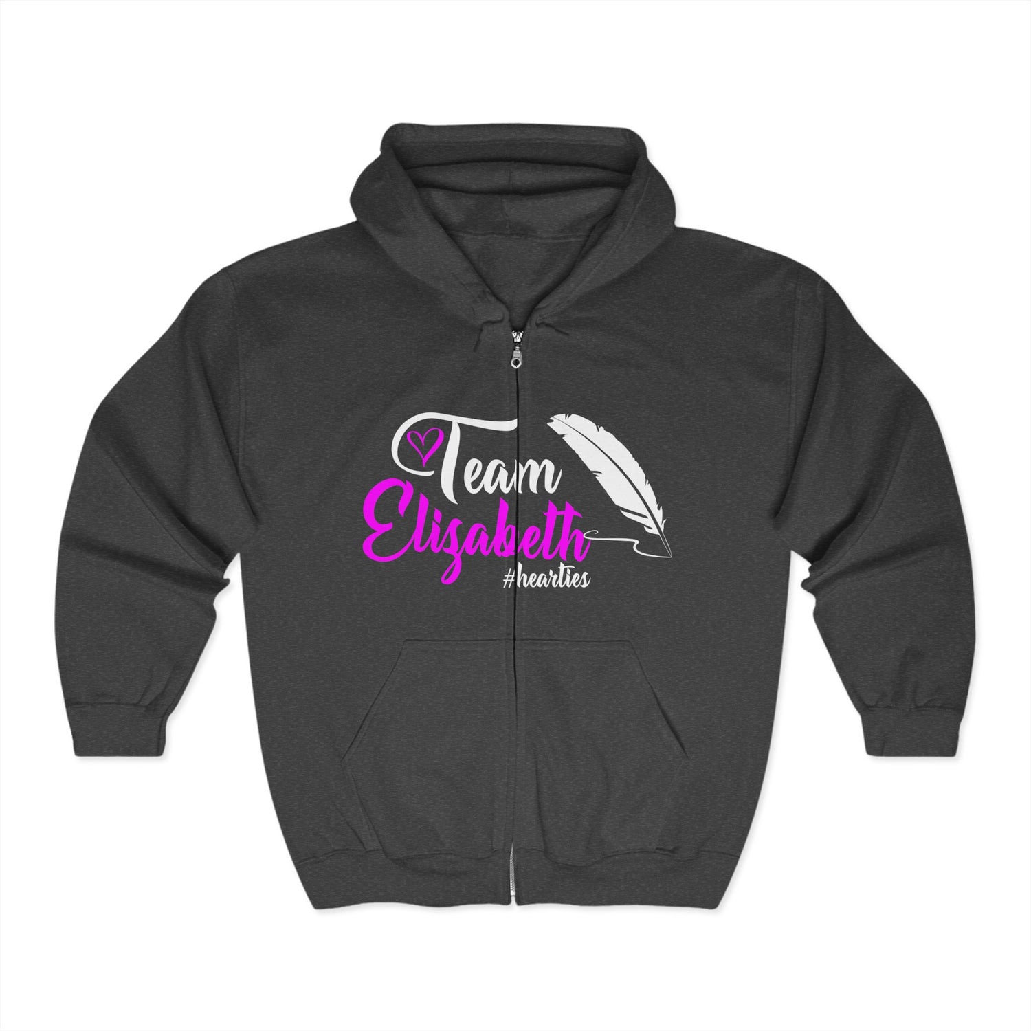 Team Elizabeth Unisex Zip Hoodie